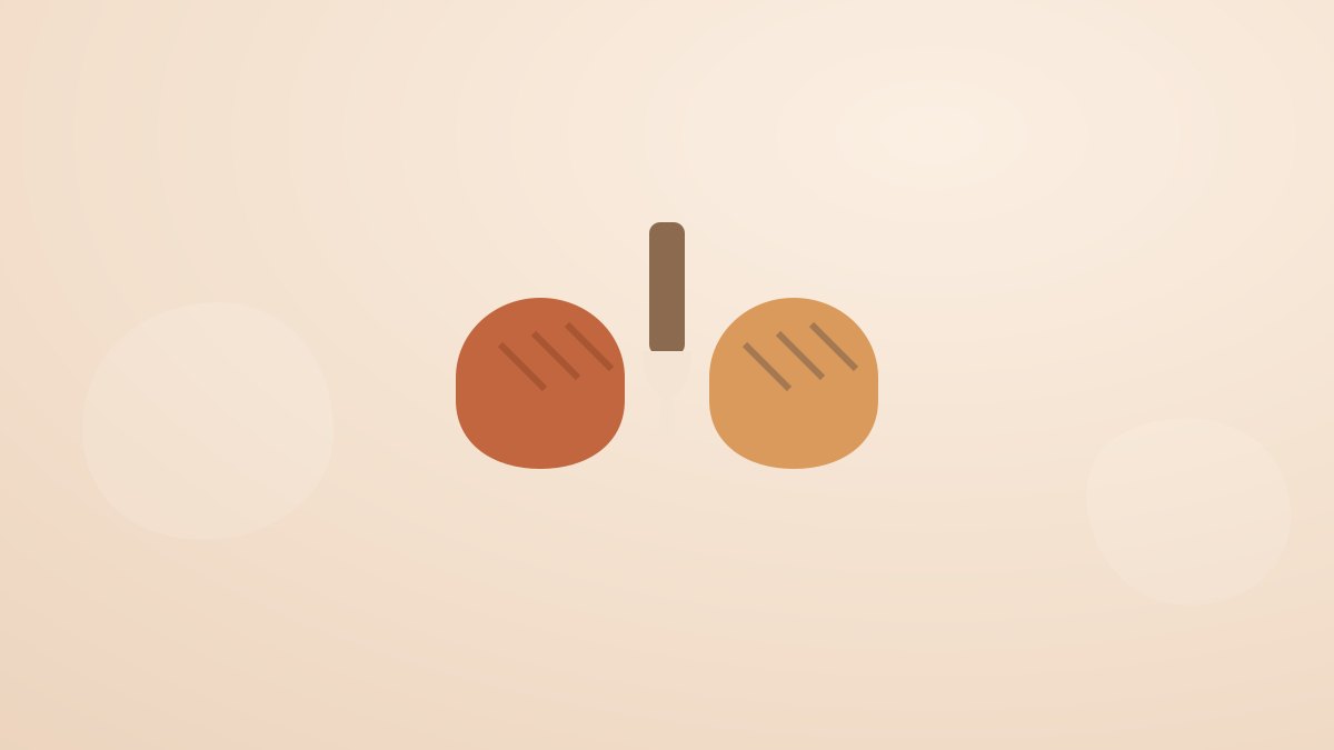 Illustration de deux morceaux d'argile et d'un pinceau de barbotine